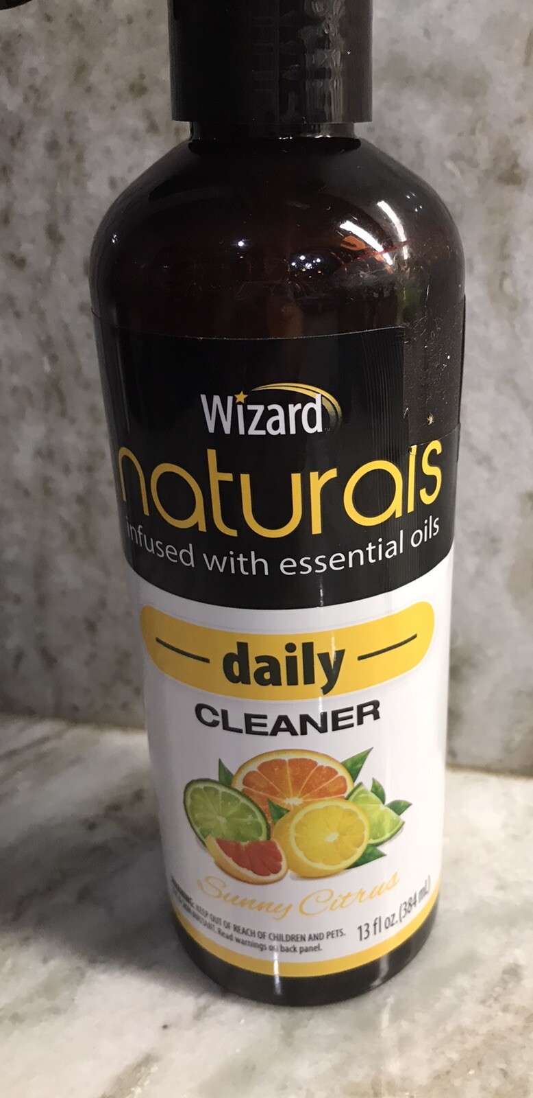 Wizard Naturals In W/Essentials Oils Daily Cleaner Sunny Citrus 13floz/384ml