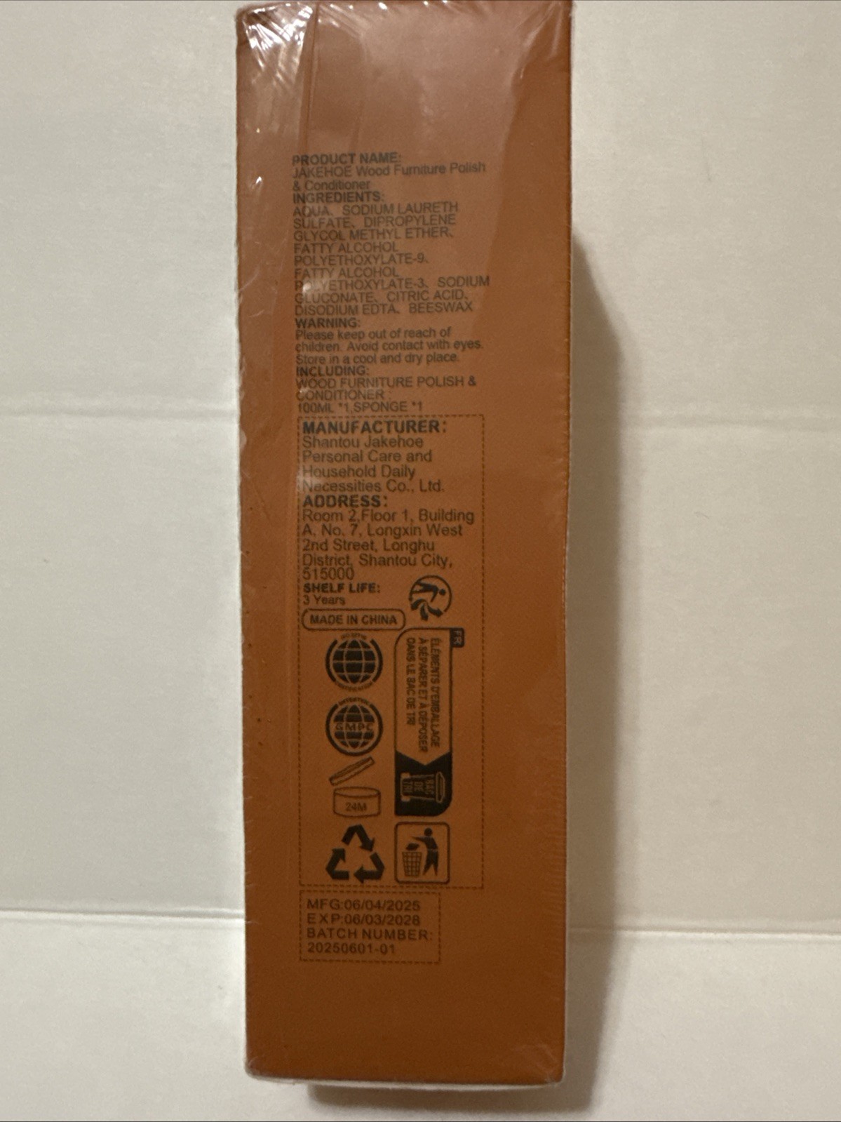 Bee Wax Furniture Polish Spray Natural Micro-Molecularized Beeswax Too 100ml