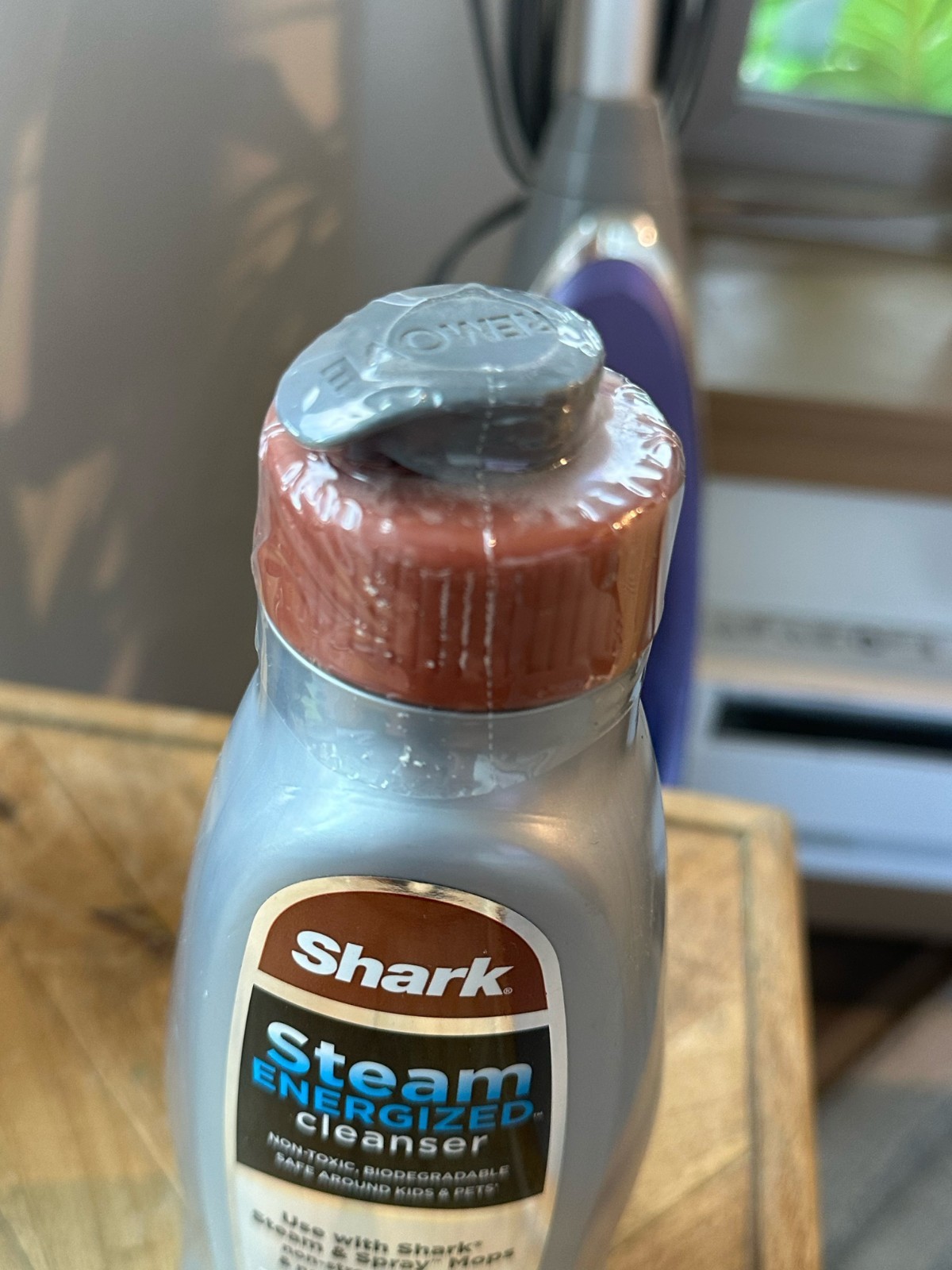 NEW Shark Steam Energized Wood Floor Cleanser Non Toxic No Streak Cleaner 20 oz