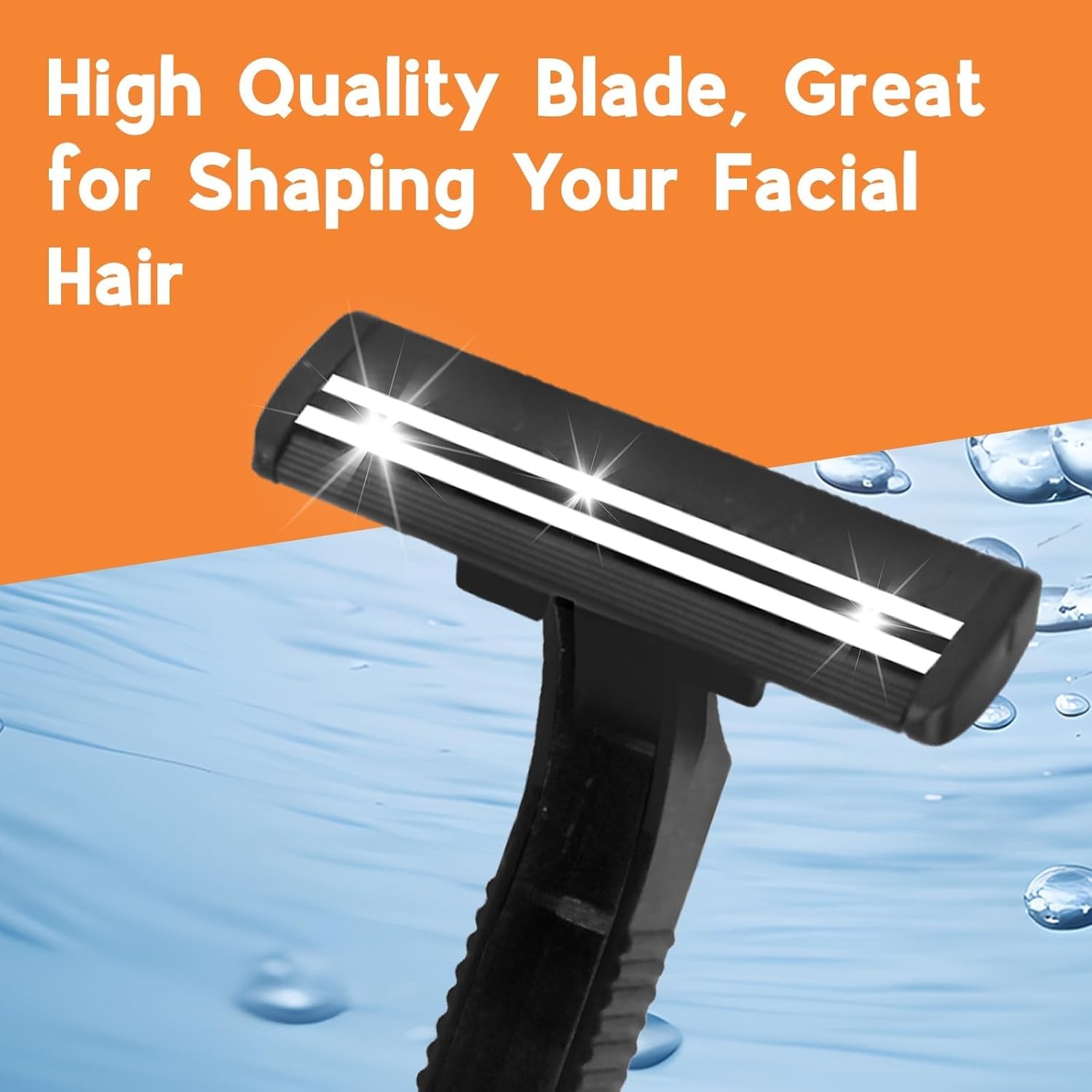 CXYARY 550 Pcs Twin Blade Disposable Razors With Clear Safety Cap, Shaving Raz