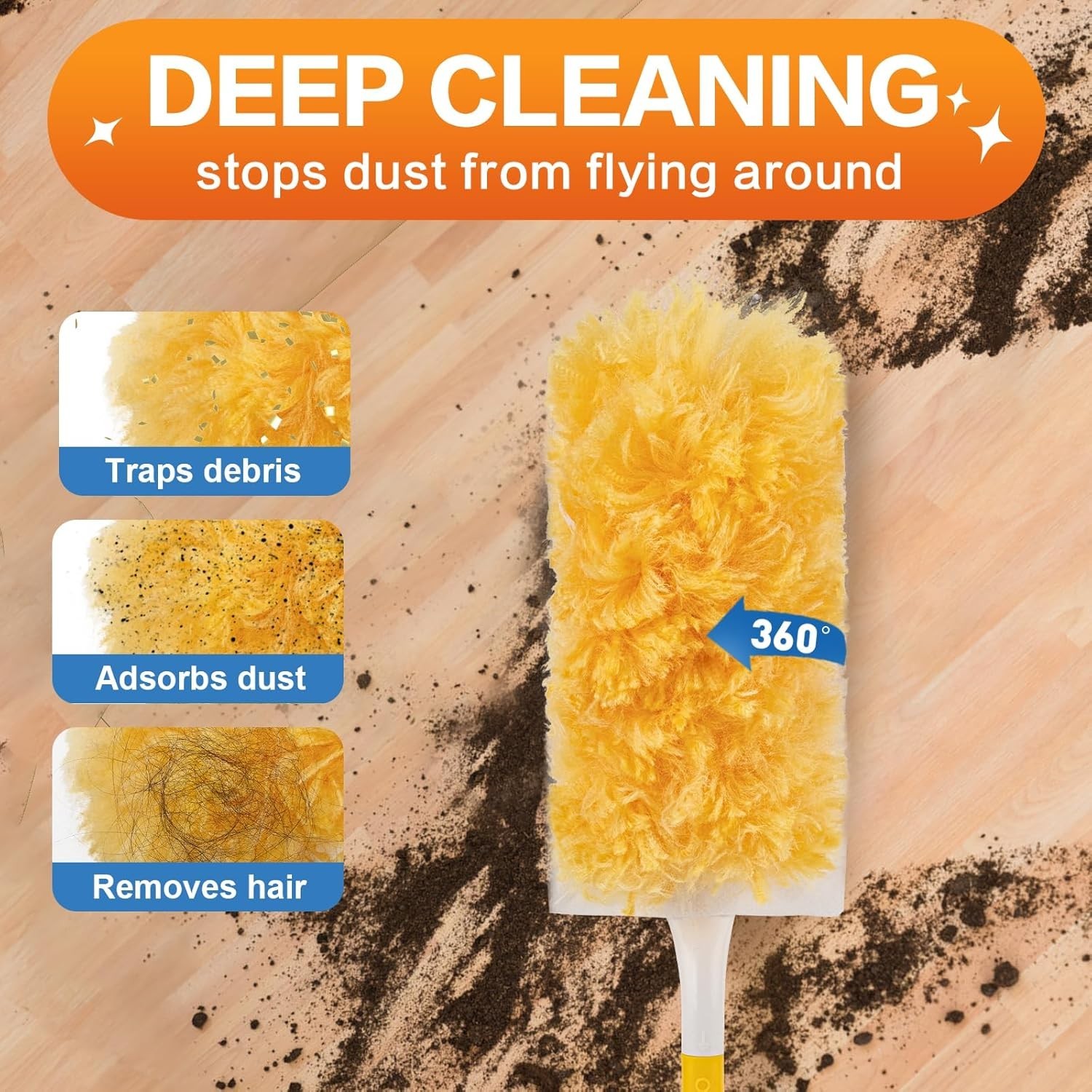 Easy 25 Count Disposable Duster Refills – Fragrance-Free & Impactful Cleaning