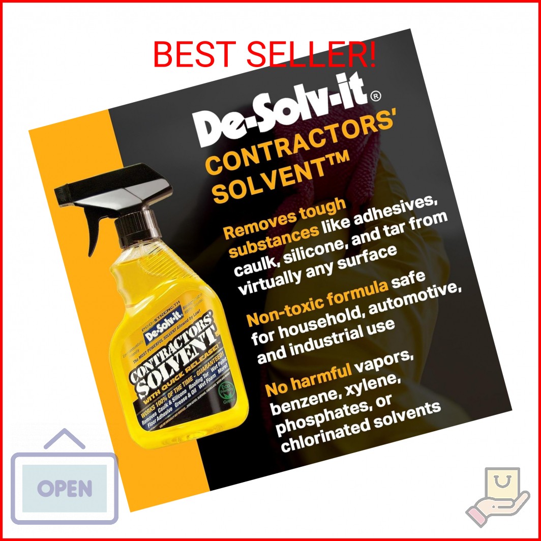 Orange-Sol De-Solv-it® Pro Contractors Solvent™, Versatile Adhesive Remover Spra
