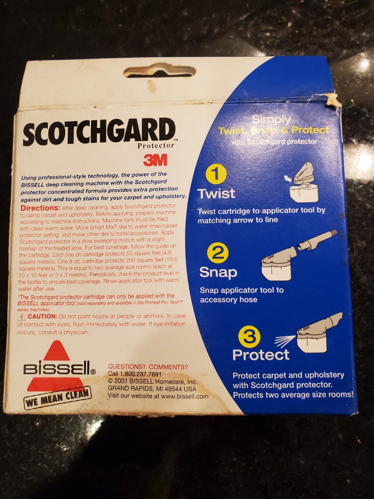 *NEW*Scotch Gard Protector 3M Bissell extra Protection Carpet Upholstery 8 Oz