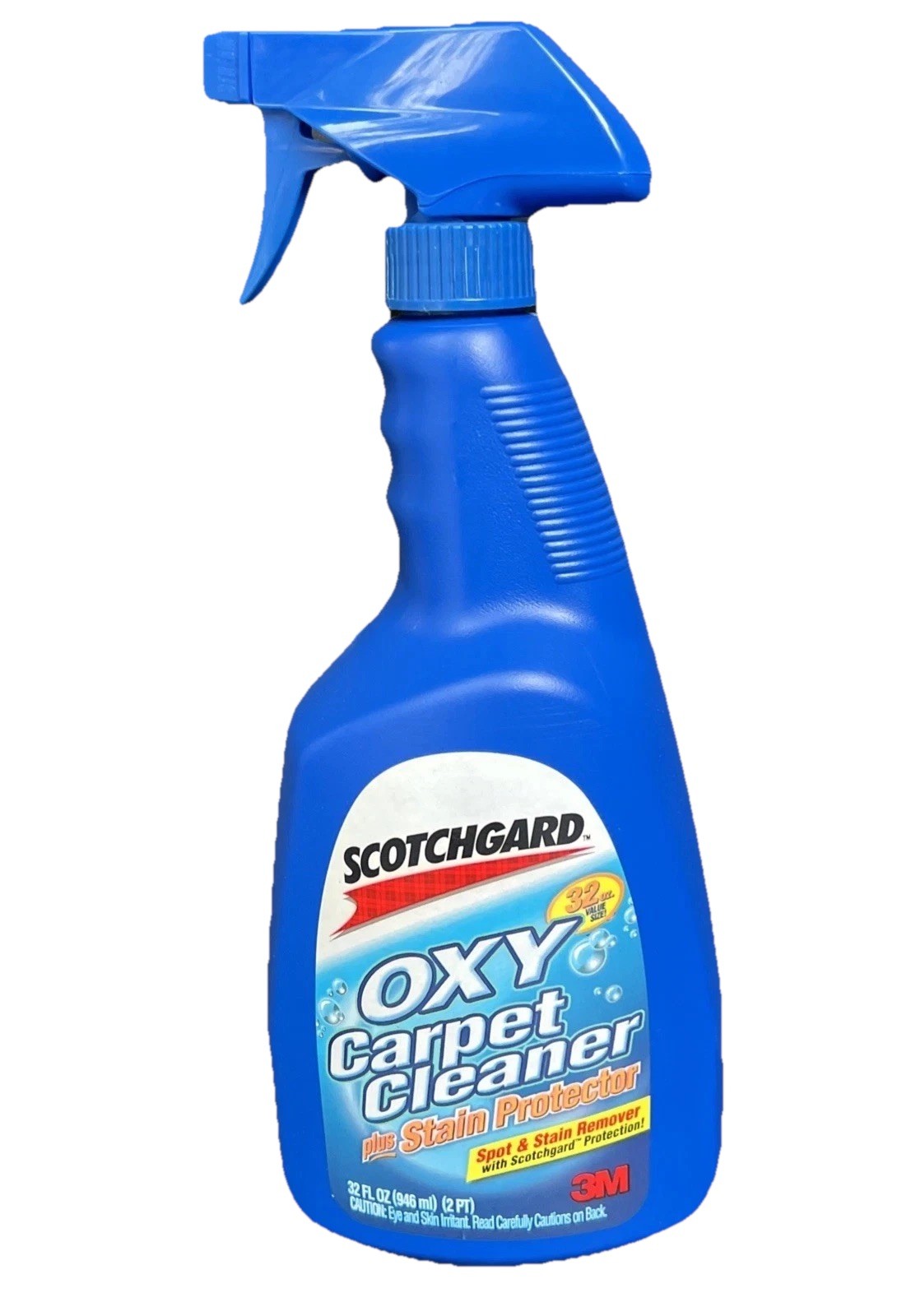 Scotchgard 3M Oxy Carpet Plus Spot & Stain Remover Protector ORIGINAL 32 Oz. HTF