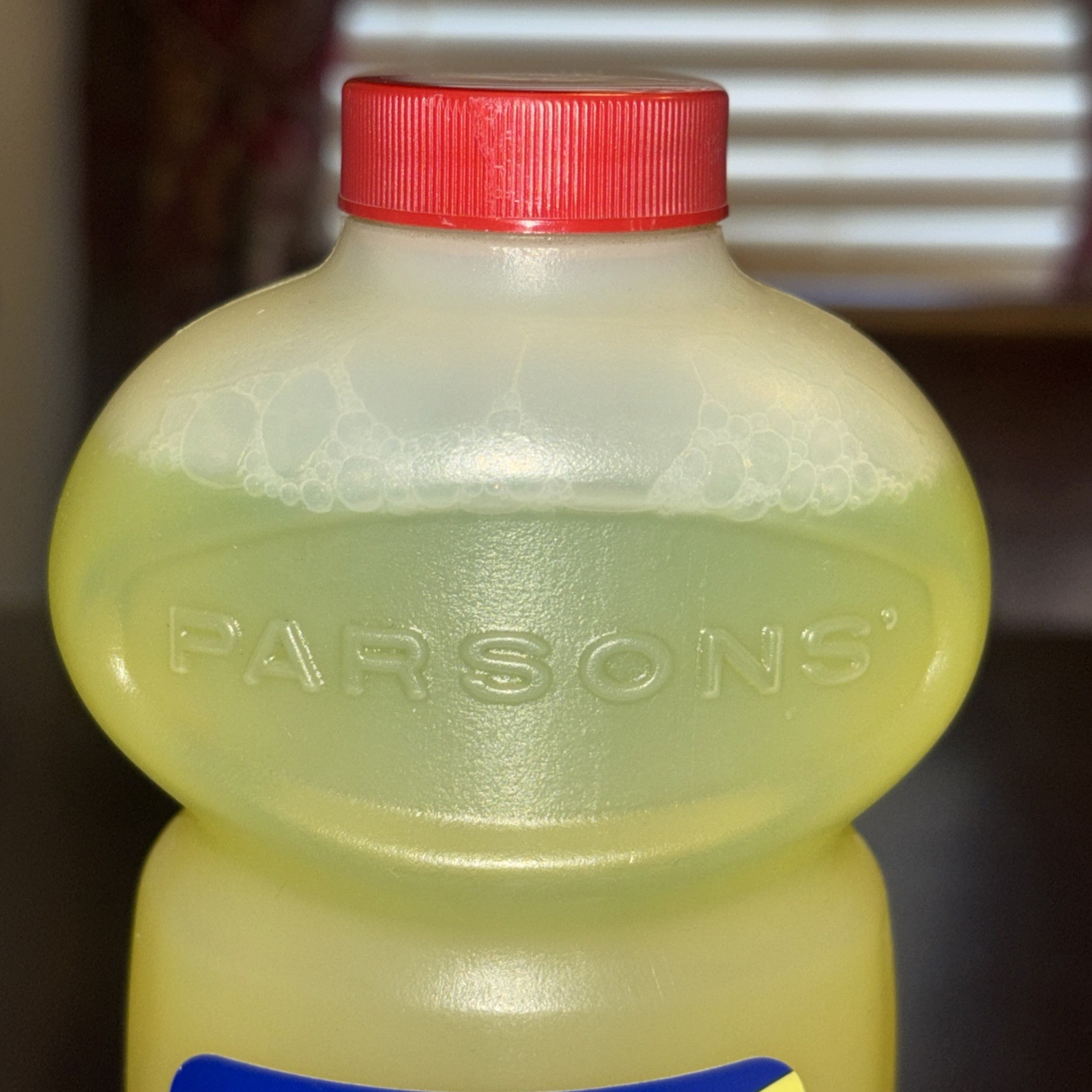 Vintage 1999 Parsons Lemon Fresh Ammonia Cleaner 28 Oz Full Bottle NOS