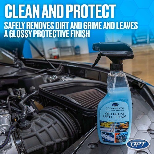 Opti-Clean Waterless Wash and Wax – Concentrated Wa Size: 32 Ounce (Pack of 1)
