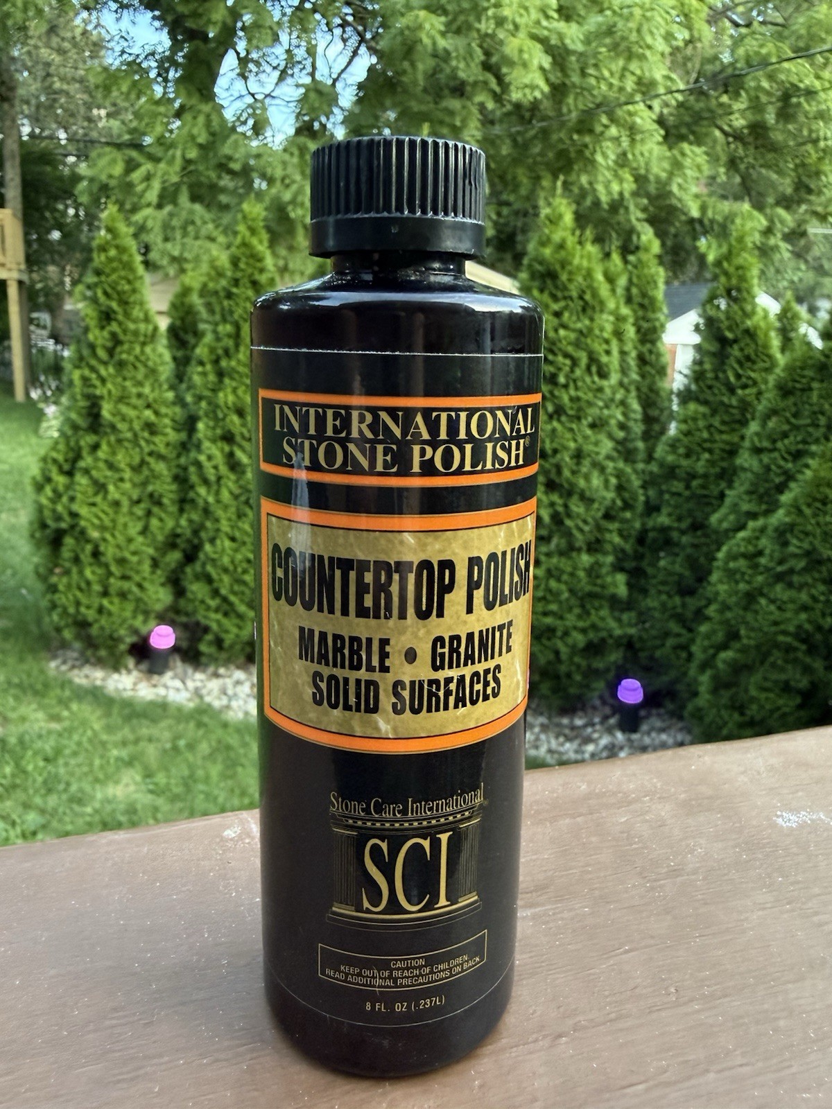 Stone Care International SCI Countertop Polish Marble Granite 8 oz Bottle 50%