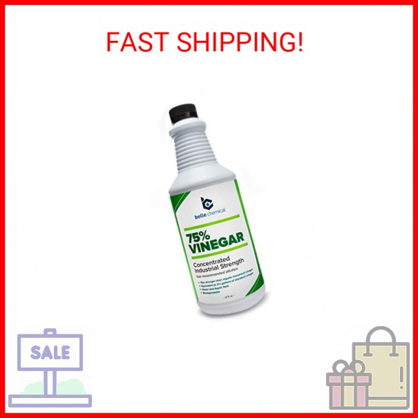 75% Pure Vinegar – Concentrated Industrial Grade 32oz