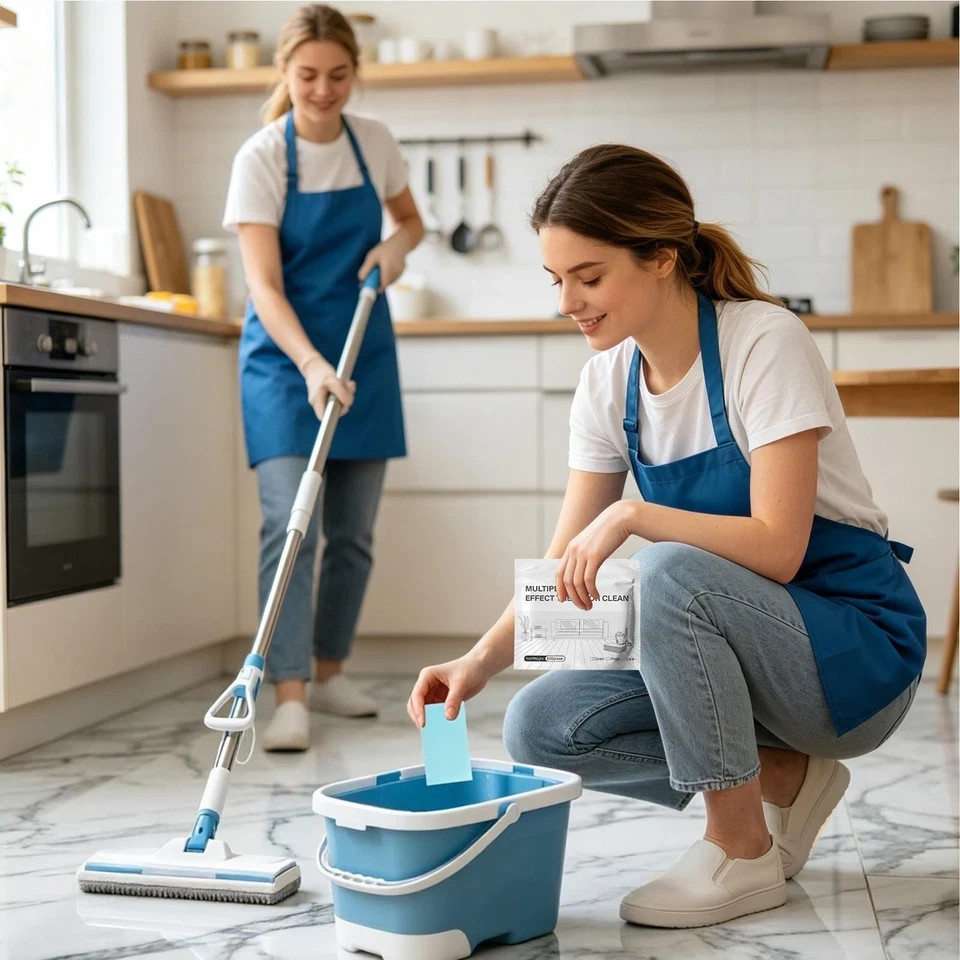 Multiple Effect The Floor Clean, 100 Piece Floor Cleaning Tablets Multi-Surface