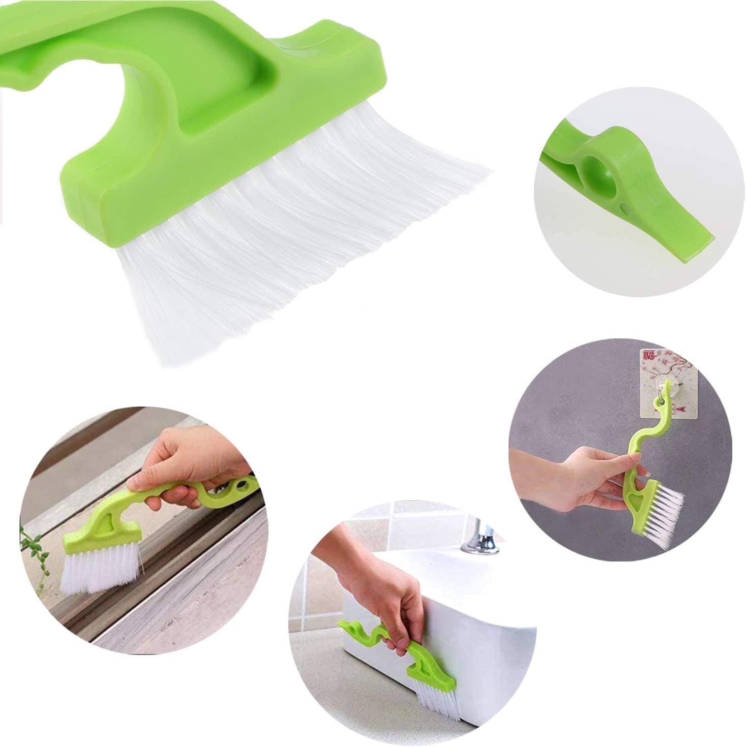 Durable Triangular Gap Brushes Set – Perfect for Air Vents & Sliding Doors