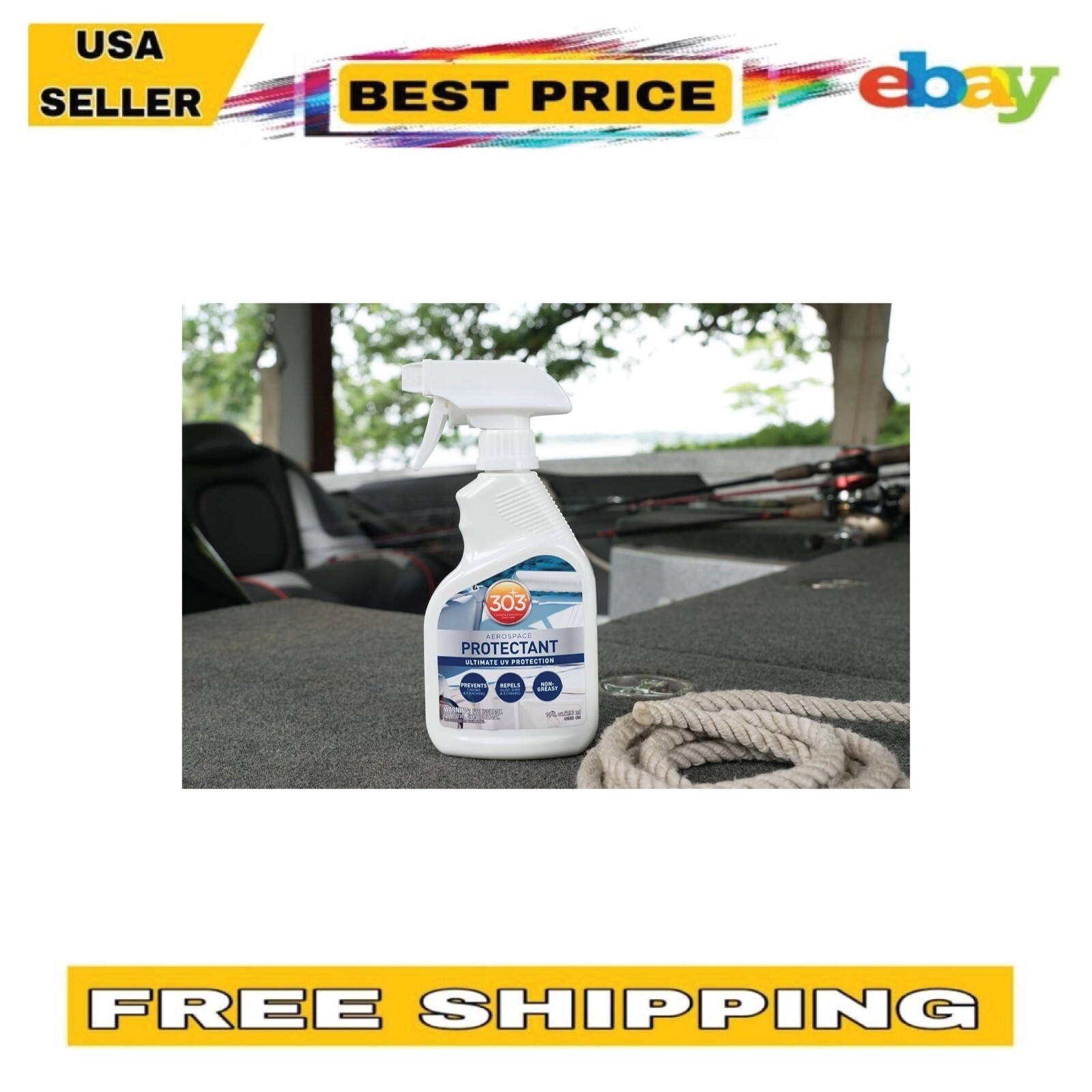 303 Marine Aerospace Protectant 10 oz, UV Protection & Dirt Repellent