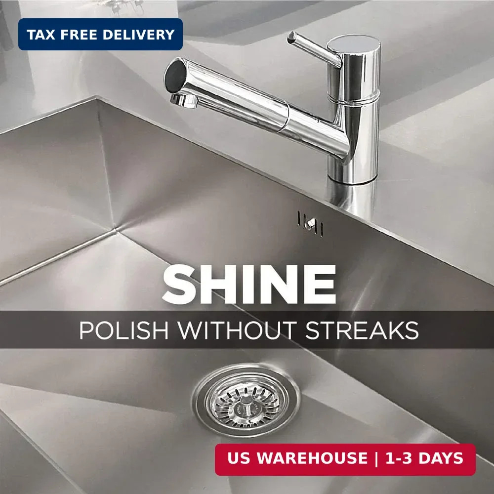 Weiman Stainless Steel Sink and Pots & Pans Cleaner and Polish