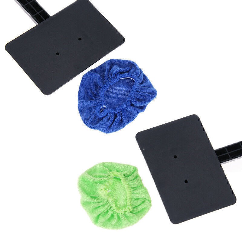 3-Pcs Windshield Cleaning Tool Car Window Microfiber Wiper Cleaner Glass Brush