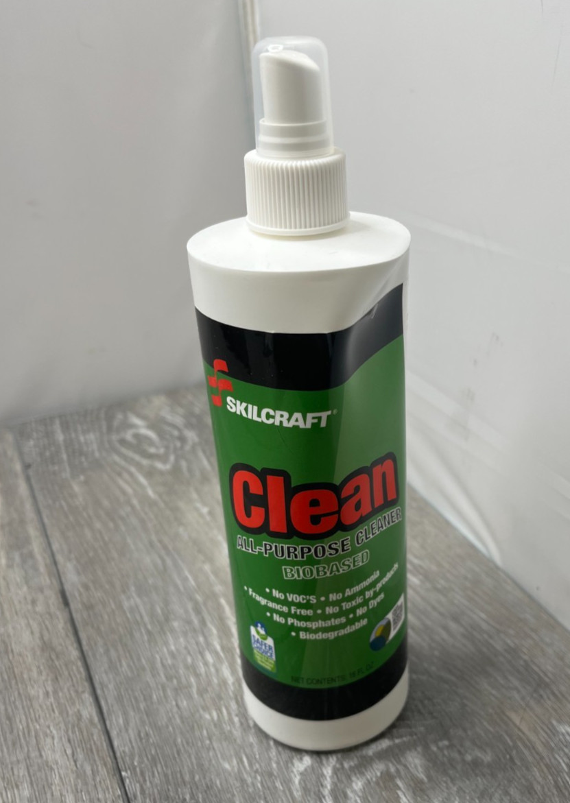 12pk Skilcraft Biobased Clean All-Purpose Cleaner 16 oz each