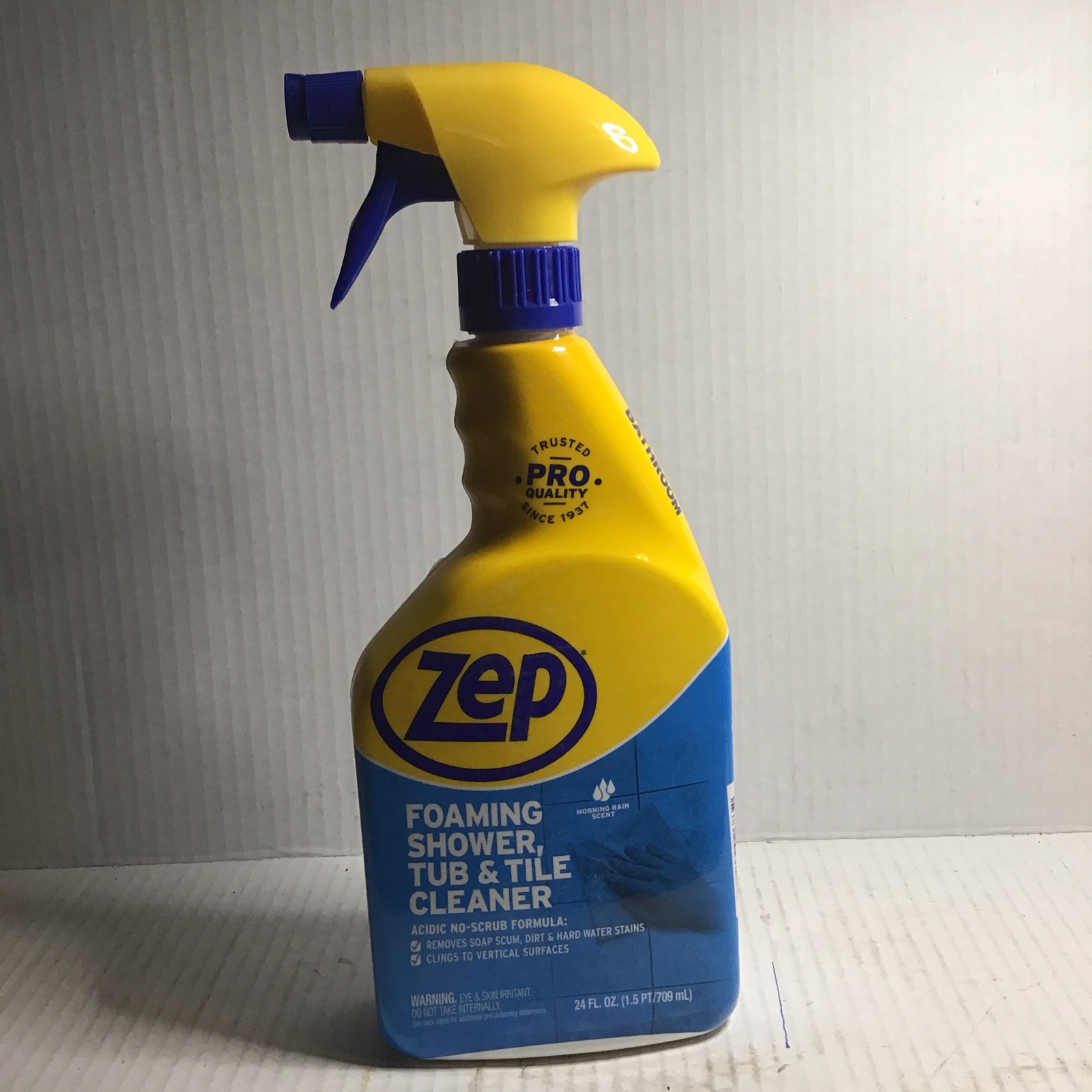 Zip Foaming Shower Tub and Tile Cleaner 24 fl oz Bottle Spray Pack of 1 New USA