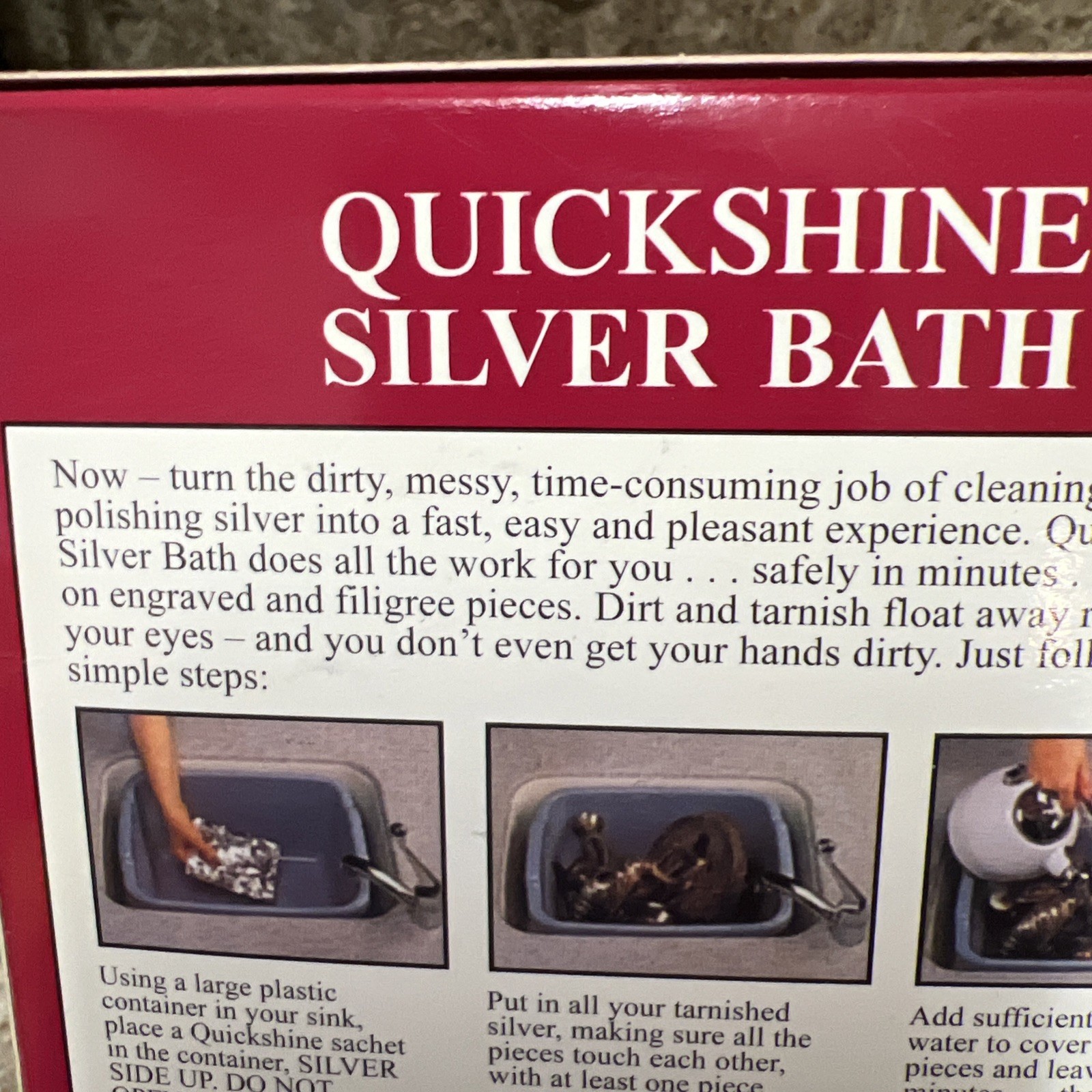 Silver Clean And Shine Bath