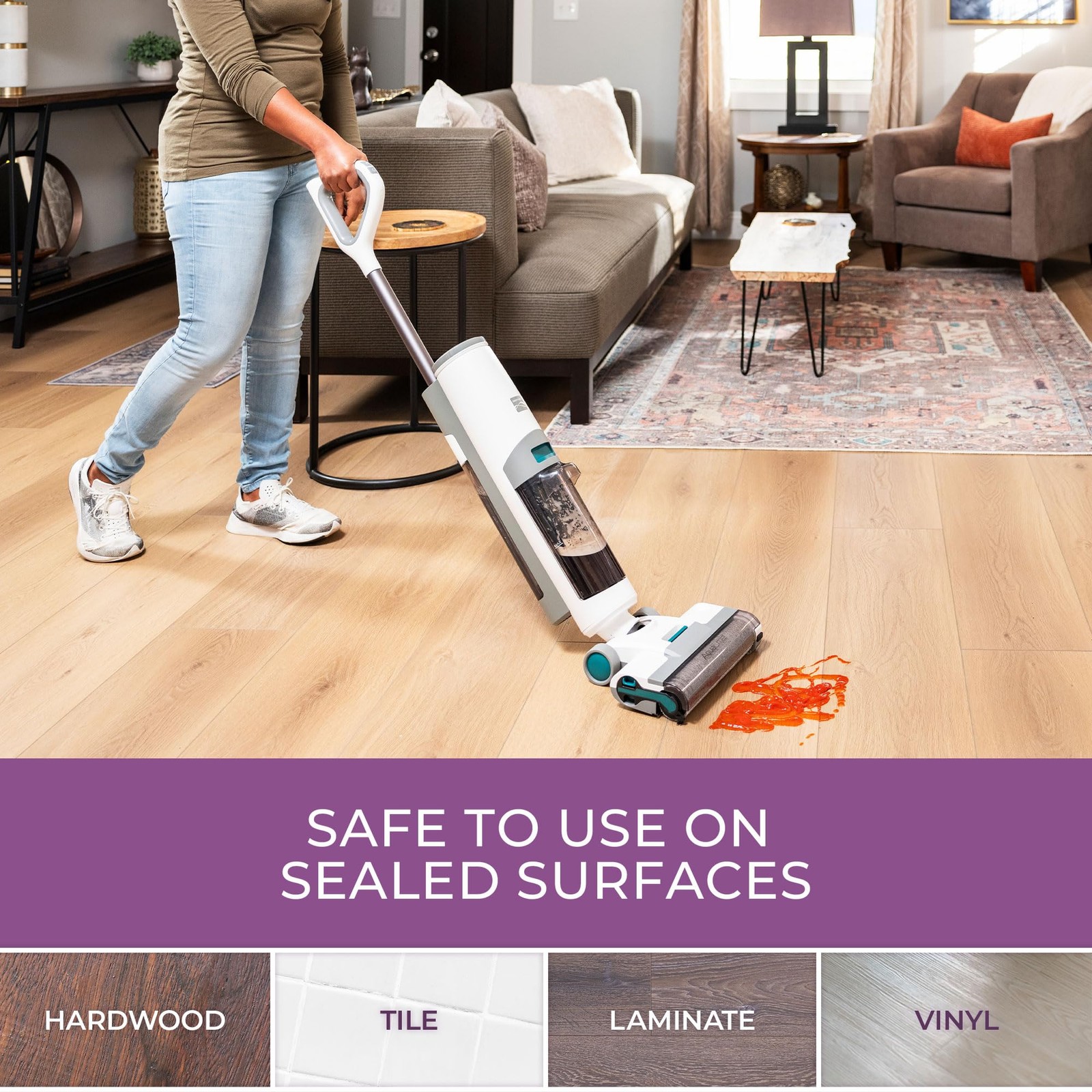 Kenmore KS1020 Pet MultiSurface Hard Floor Cleaning Formula, 64 fl oz, Design…