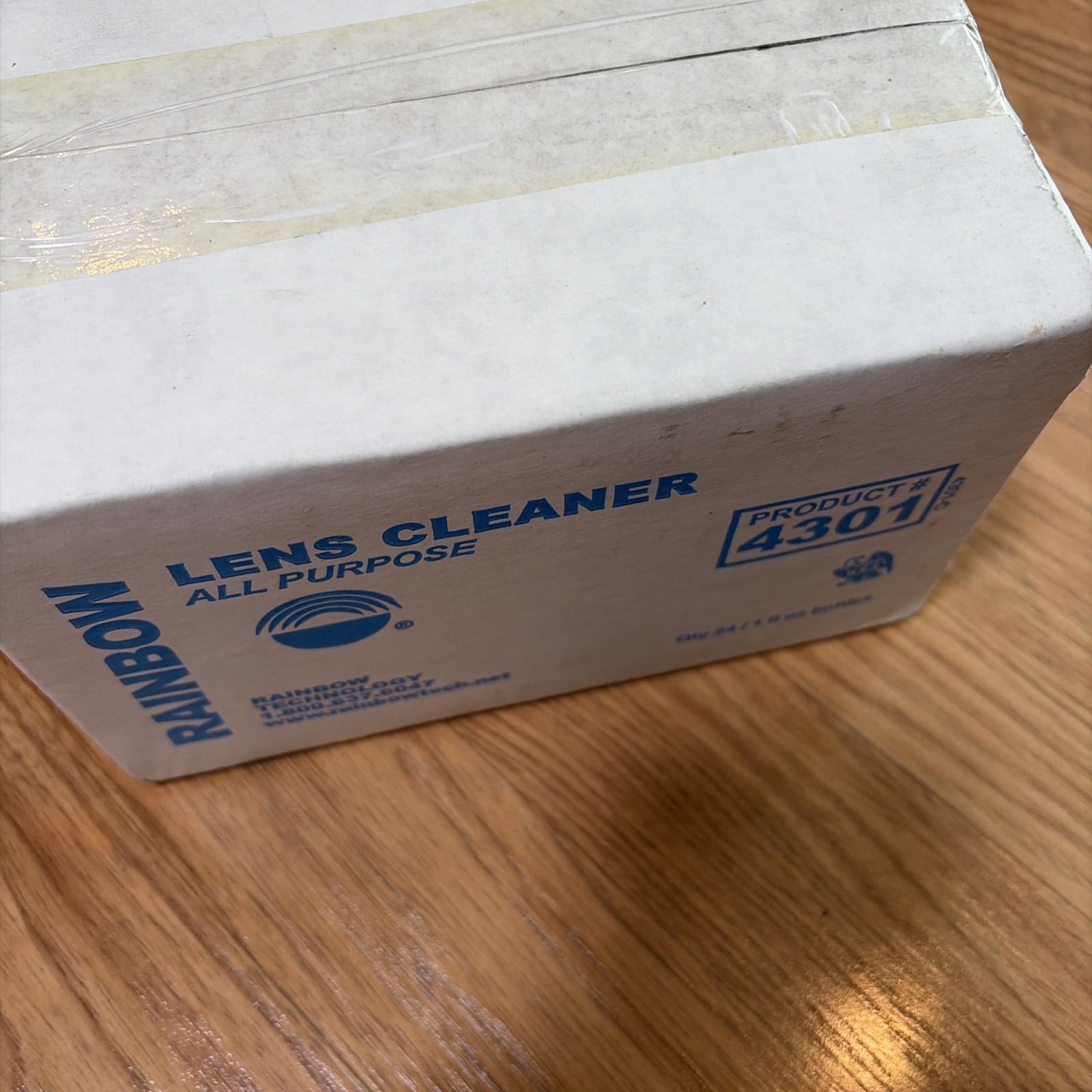 Rainbow Technology Lens Cleaner 24 Pack 1oz Bottles NOS Sealed All Purpose #4301