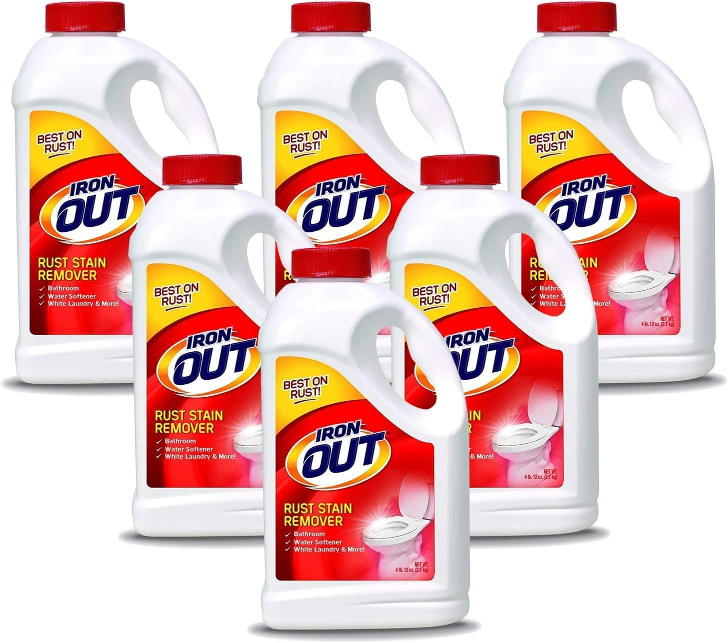 Rust Stain Remover Powder, Remove Rust Stains in Bathrooms, Kitchens, Appliances