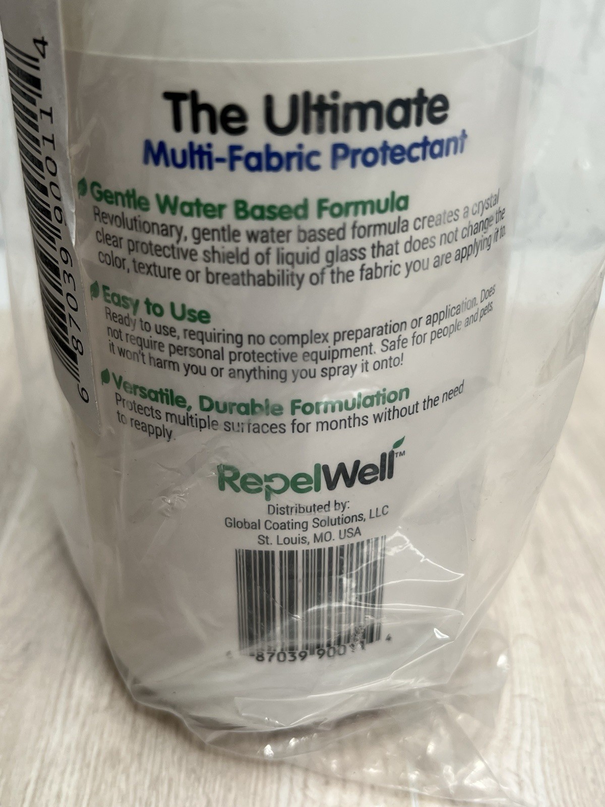 Eco-Friendly Upholstery Protect Stain & Water Repellent Spray 24oz Pet Safe–NEW