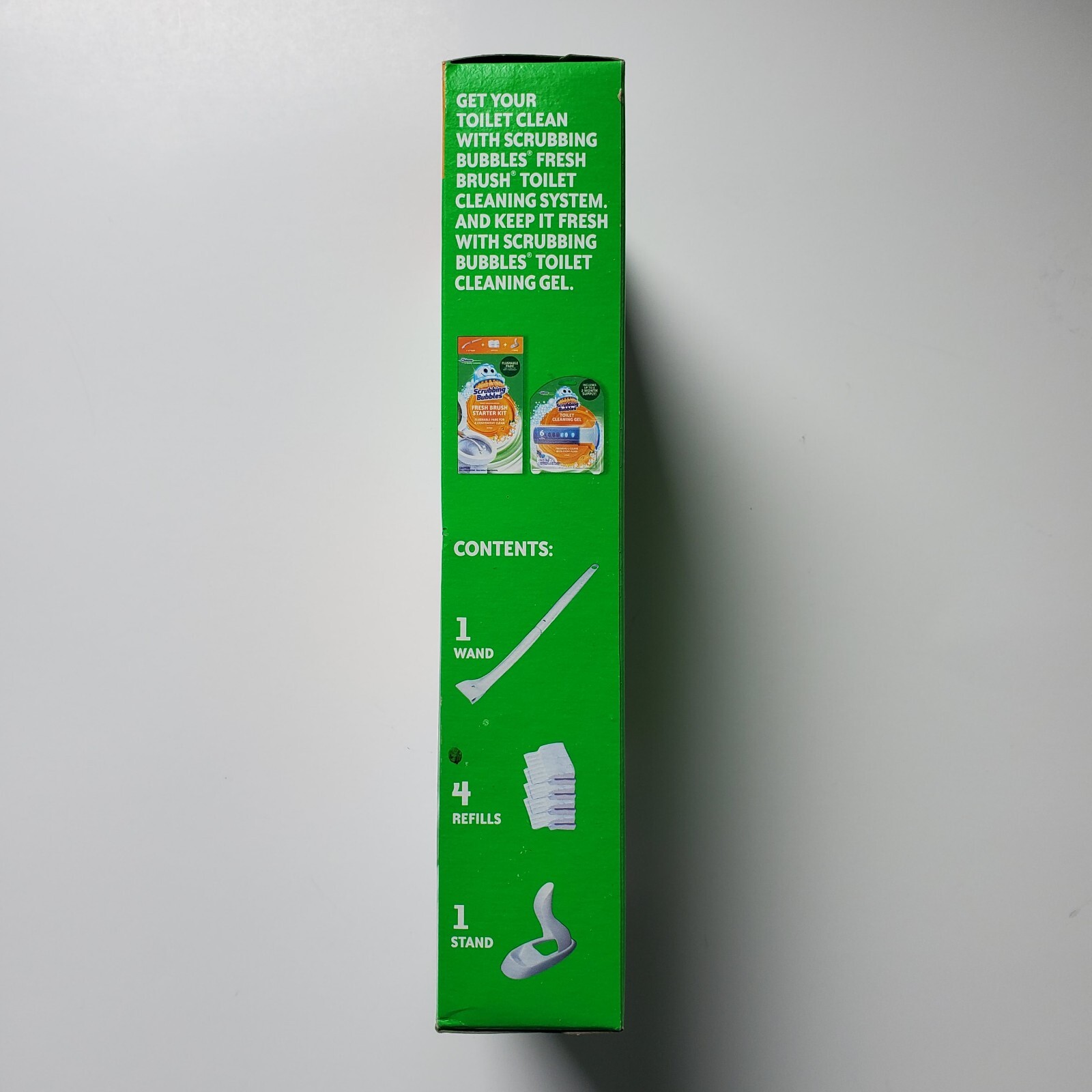 Scrubbing Bubbles Fresh Brush Disposable Toilet Starter Kit System Citrus Scent