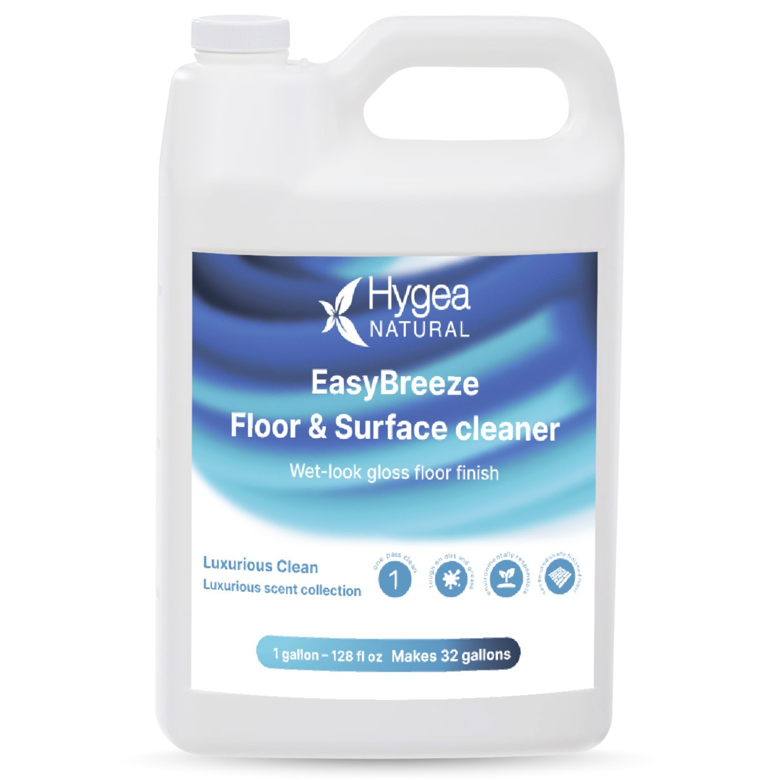 Hygea Natural Luxurious Linen Floor Cleaner, Non Toxic Cleaning Supplies