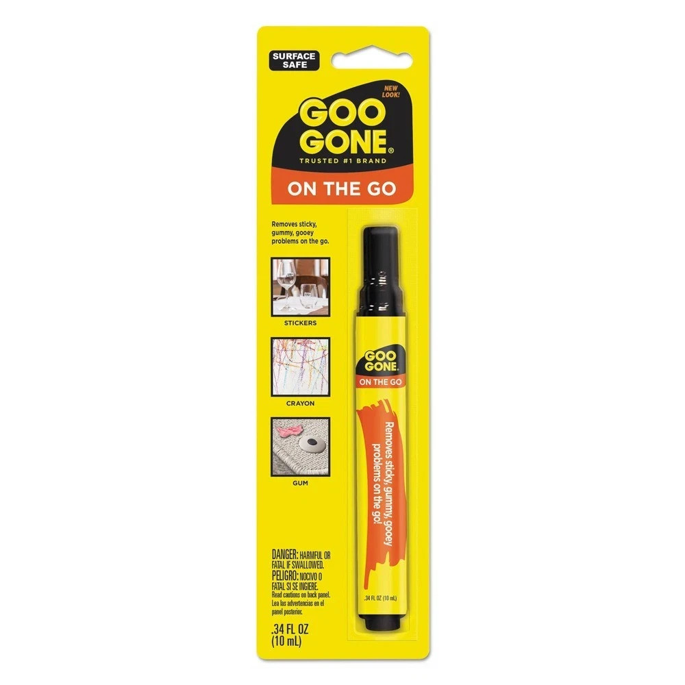 Goo Gone On The Go Pen Removes Stickers Tags & Scuffs 3 Packs! FREE SHIPPINNG