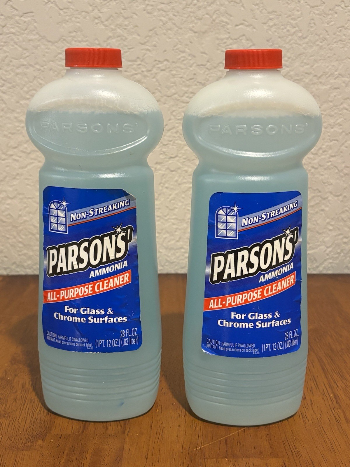 Vintage Parsons Non-Streaking Ammonia Original All Purpose Cleaner 1999 28 Fl Oz