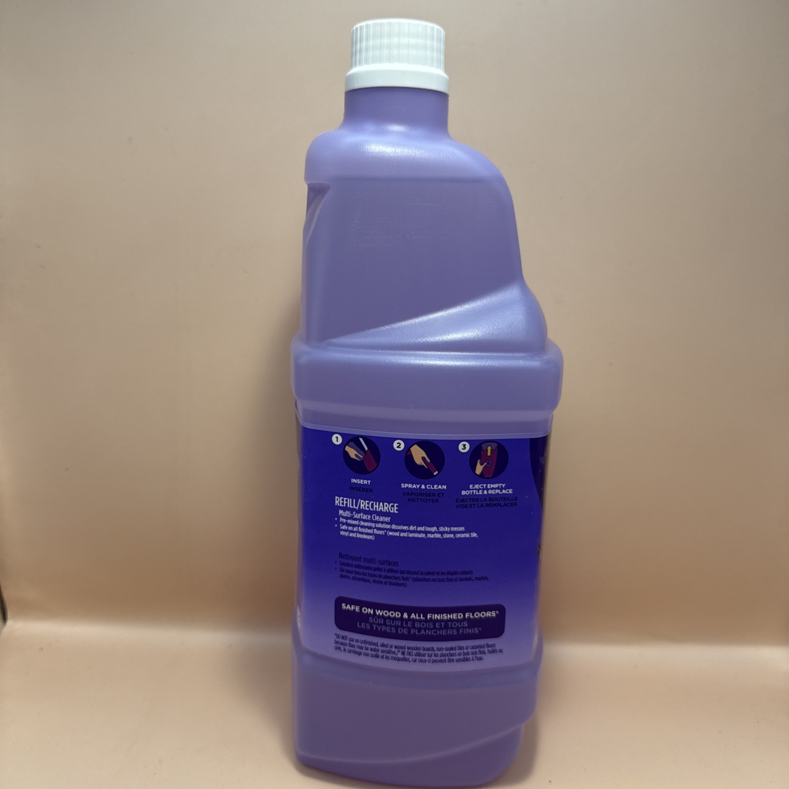 New Swiffer Wetjet Multi-Purpose Floor Cleaner Solution with Febreze Lavender