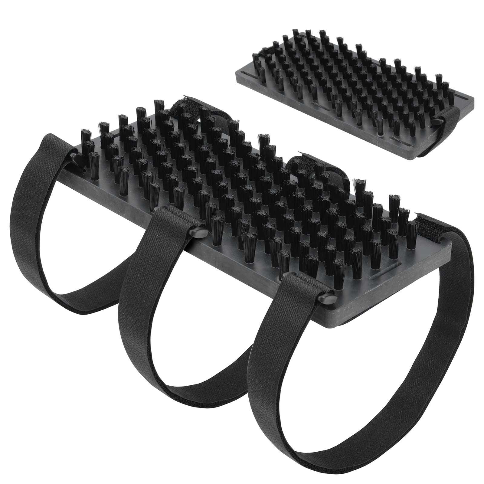 Truck Step Mounted Brush Fit for Universal, Heavy Duty Boot Scraper Brush with 4