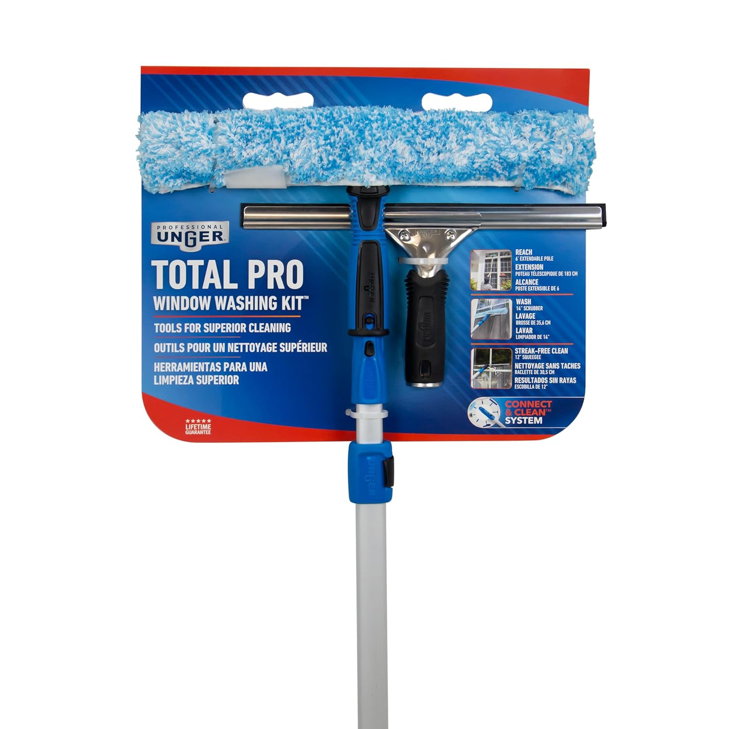 Professional Connect and Clean Total Pro Cleaning Kit, All-In-One Household Wind