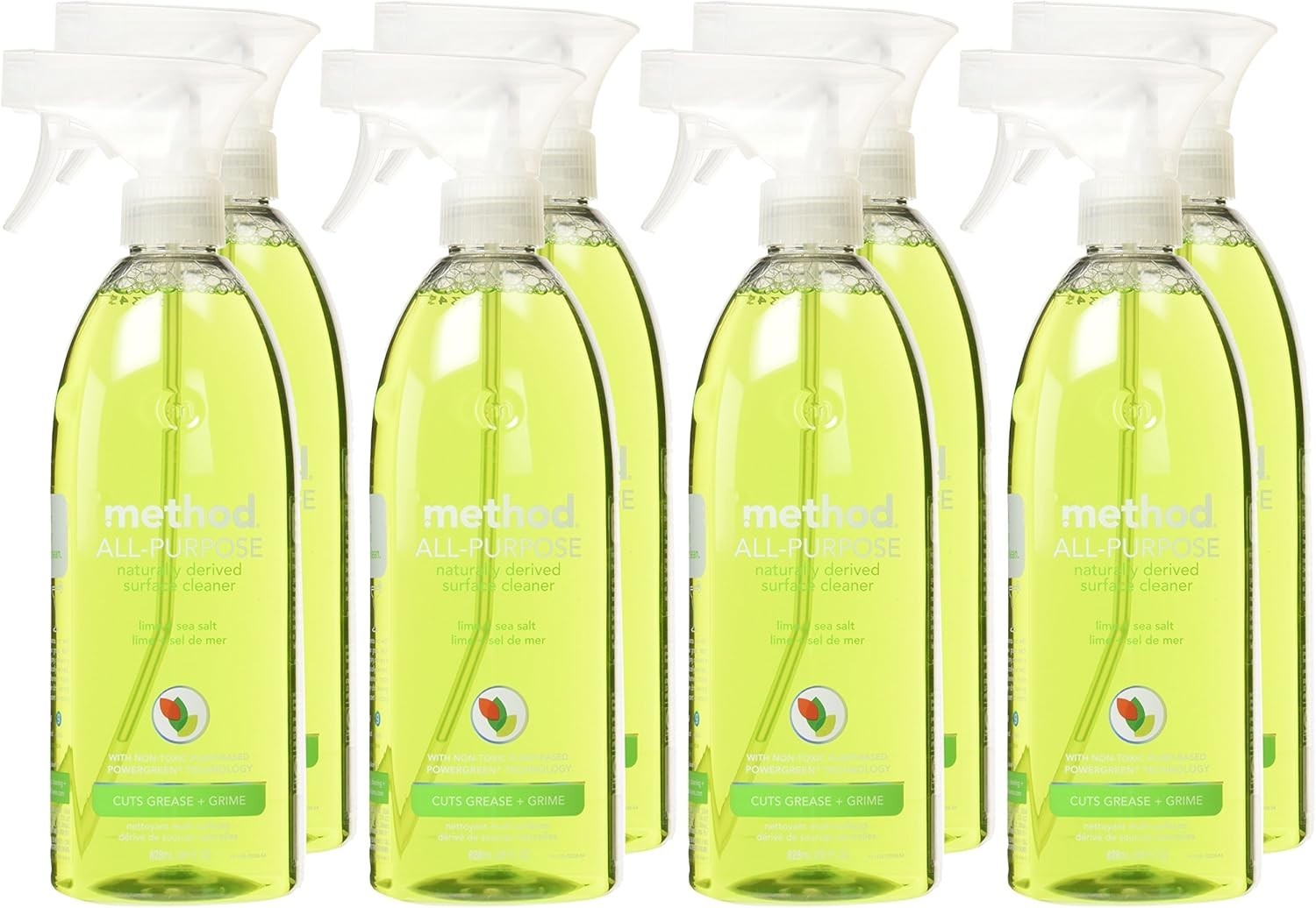 All-Purpose Cleaner Spray – Lime + Sea Salt, Non-Toxic & Cruelty-Free, 224 Fl Oz