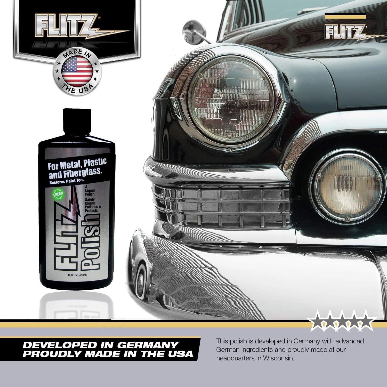 Multi Purpose Metal Polish Liquid – 16oz Bottle of -Made Tarnish Remover – Fo…