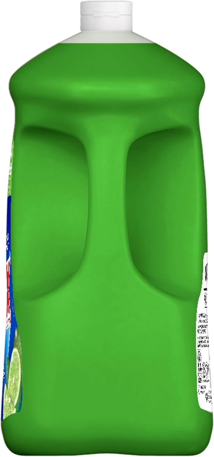 Ajax Ultra Dishwashing Liquid Dish Soap Refill, Vinegar and Lime Scent, 90 fluid