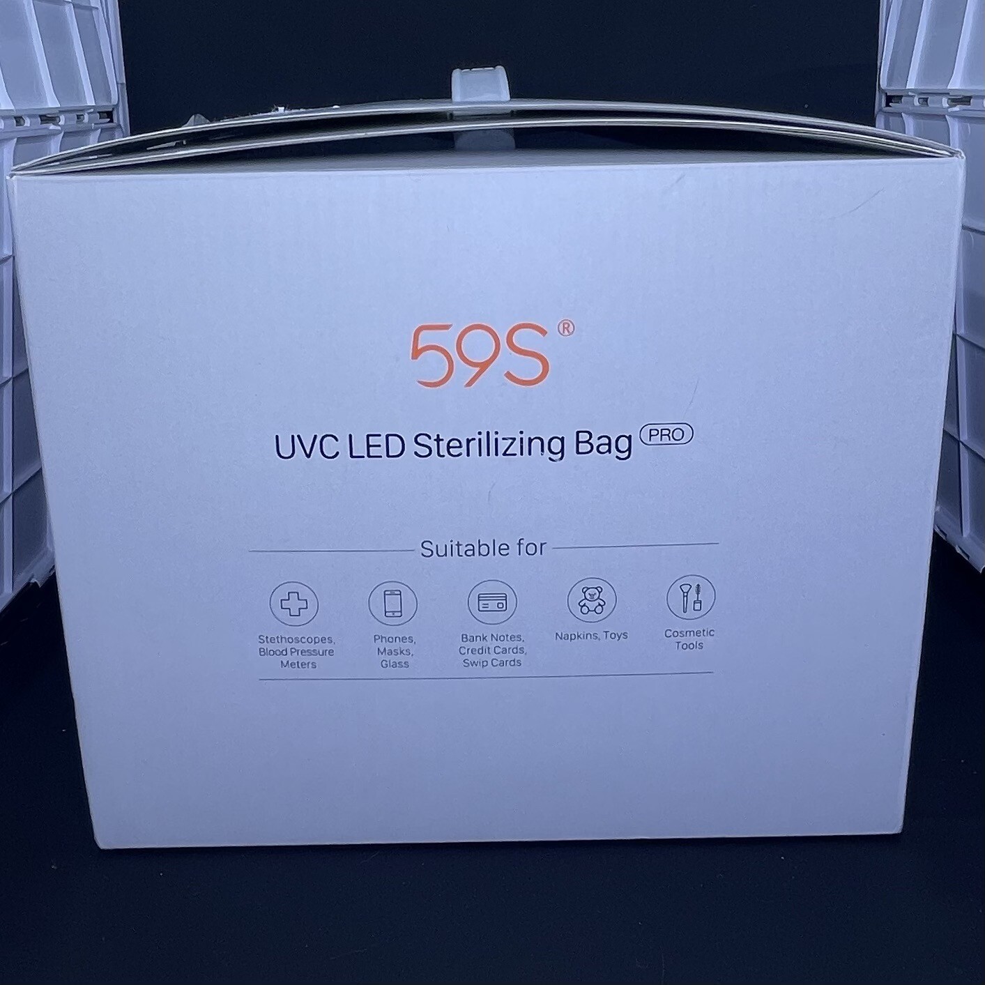Sterilization Bag UVC LED Pro 59S 3 Minute Disinfection Portable NEW