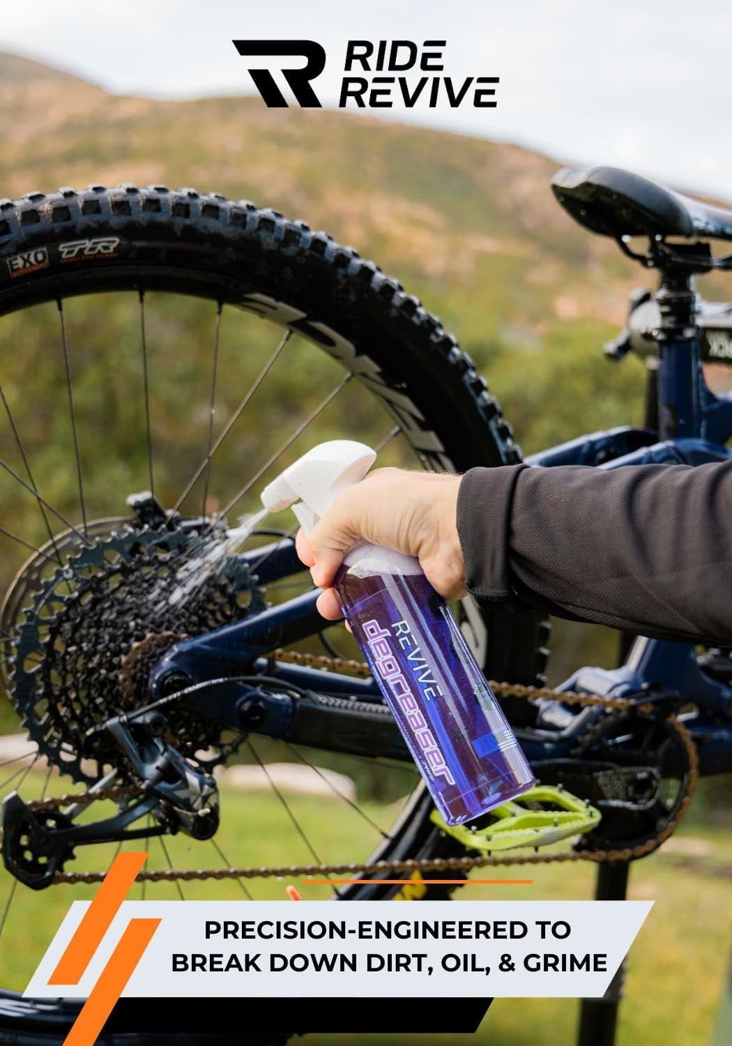Revive Degreaser – Professional Bike Chain & Drivetrain Cleaner (16oz) – Biod…