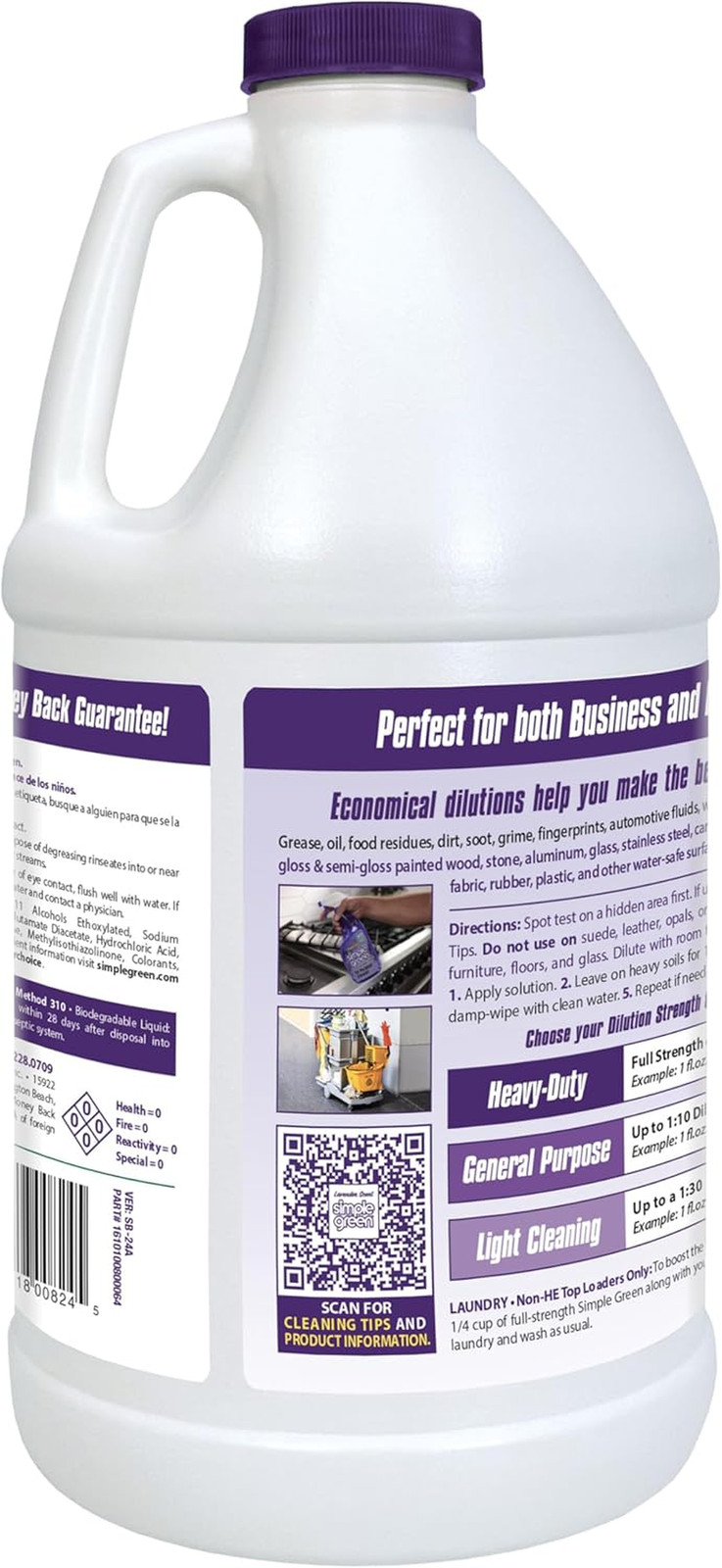 All Purpose Cleaner Concentrate Lavender Scent 64 Fl Oz