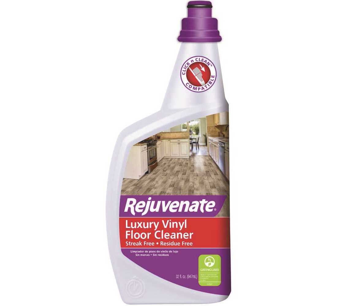 Rejuvenate RJ32LVFC Luxury Vinyl Floor Cleaner Liquid 32 oz