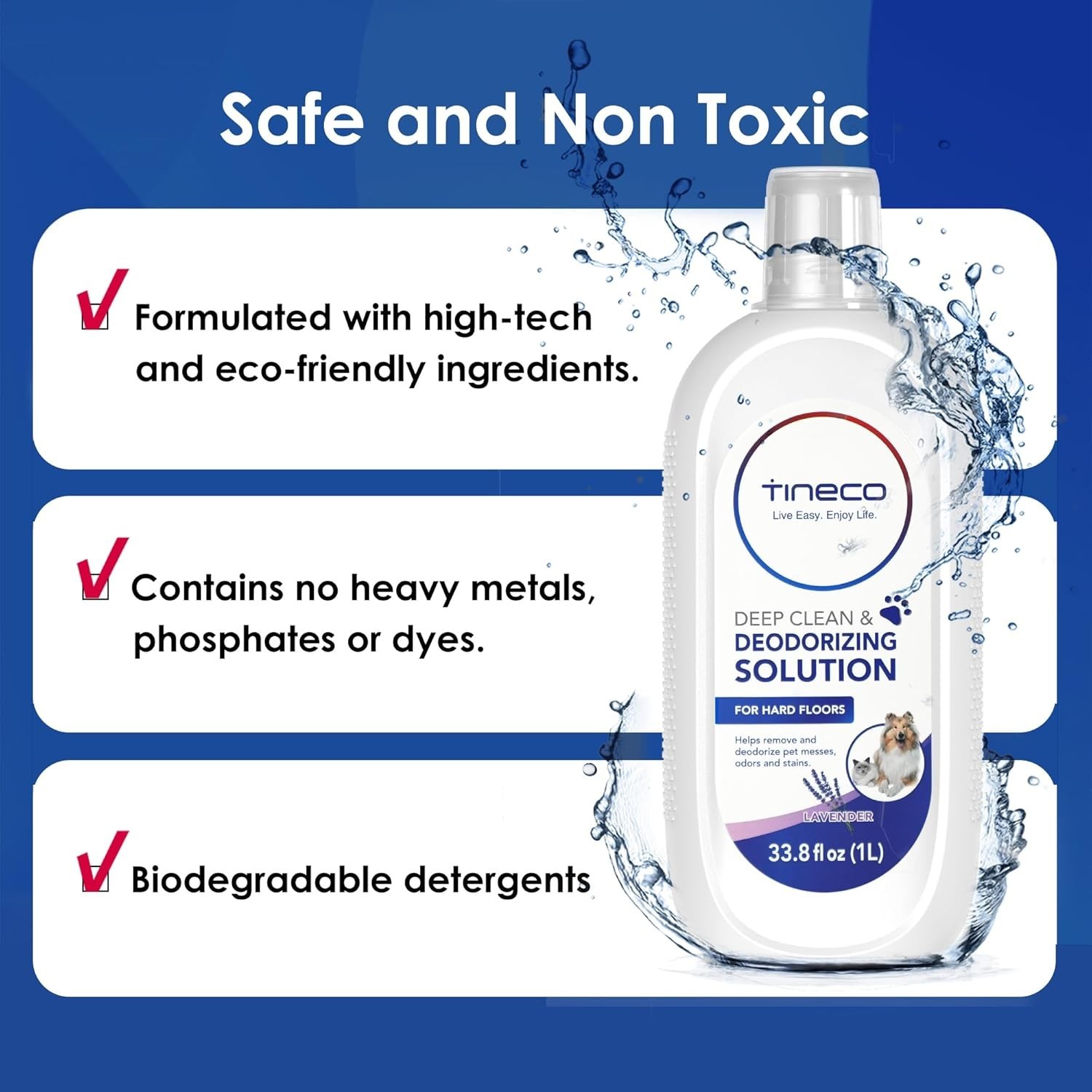 1L Lavender Scent Floor Cleaning Solution – Eco-Friendly & Deep Cleaning Power