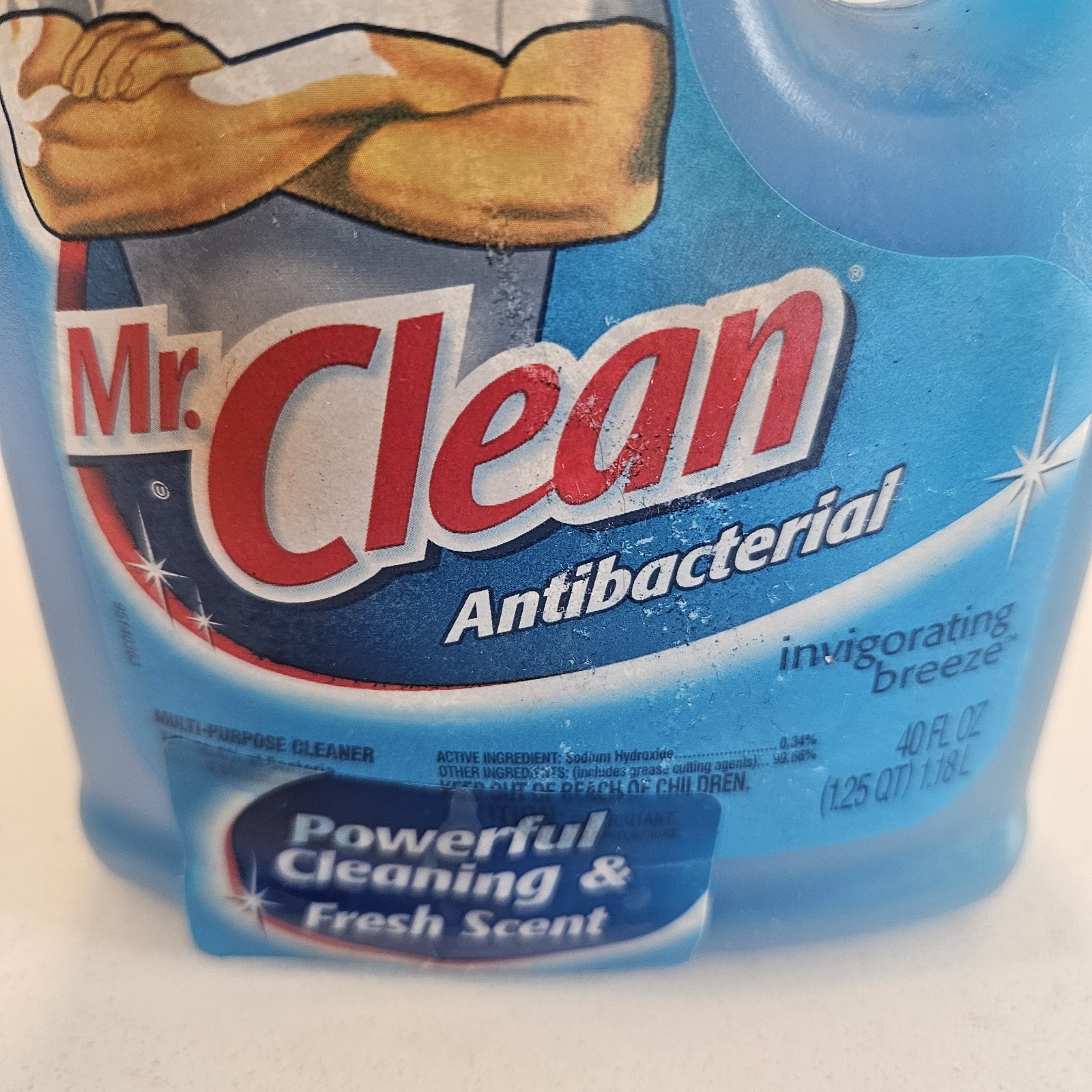 RARE! Vintage Mr. Clean Invigorating Breeze 40oz Multipurpose Cleaner 2003
