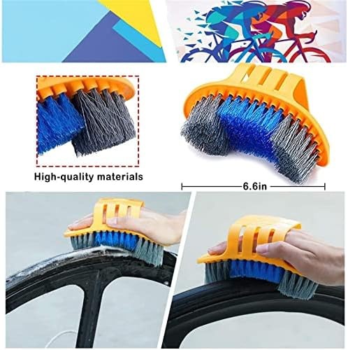 focopot Bike Cleaning Kit (9pcs), Including Chain Cleaner for Cycling,Bicycle…