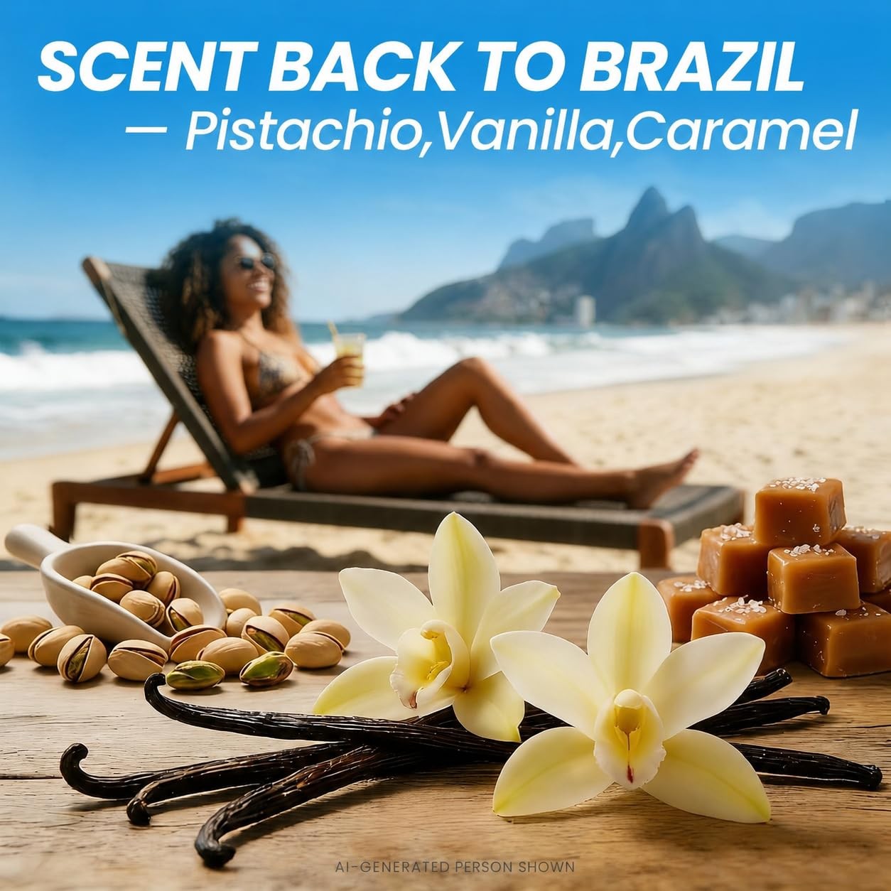Mop Soap, Highly Scented Floor Cleaner, Lasting Brazilian Bliss Fragrance – L…