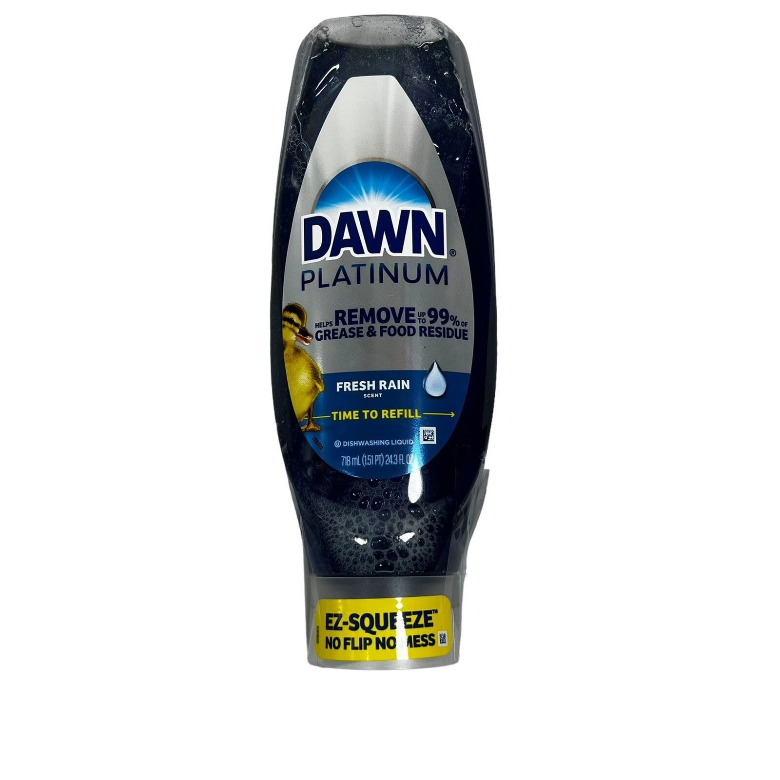 Dawn Platinum Dishwashing Soap 24 OZ Easy Squeeze No Mess Removes 99% Grease
