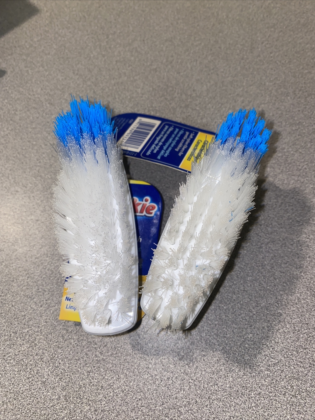 (2)-Quickie Hand & Nail polypropylene fiber Scrub Brush Model: 221