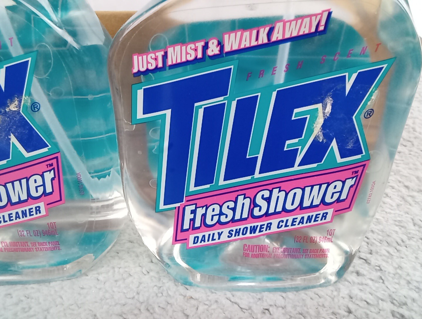 2x Vintage Tilex Fresh Shower Daily Shower Spray Cleaner Discontinued 32oz New