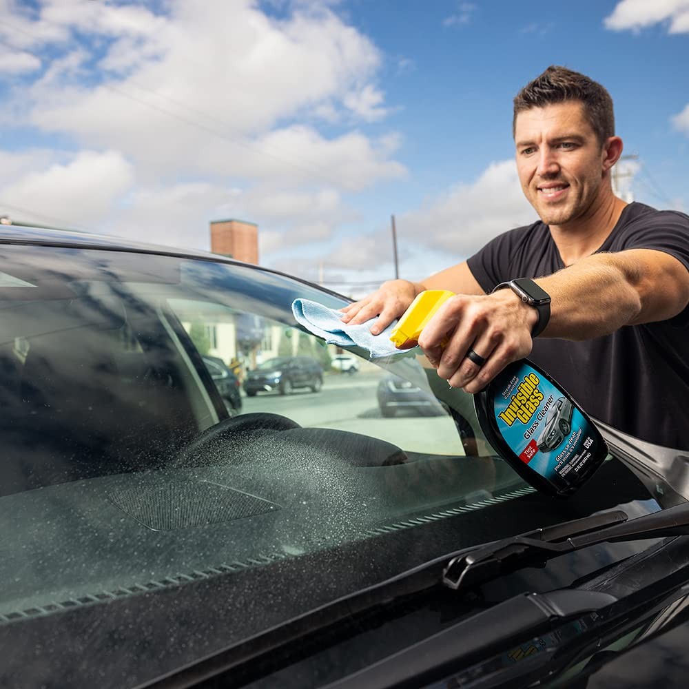 92164 Premium Glass Cleaner Spray for Car Windshields and Windows, Automotive…