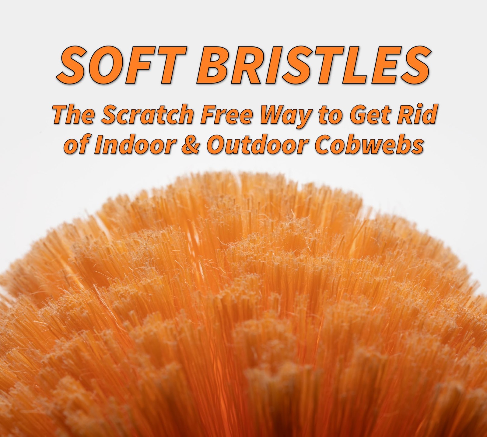18-48״ Cobweb Duster with Extension Pole Outdoor & Indoor // Cobweb Brush and…