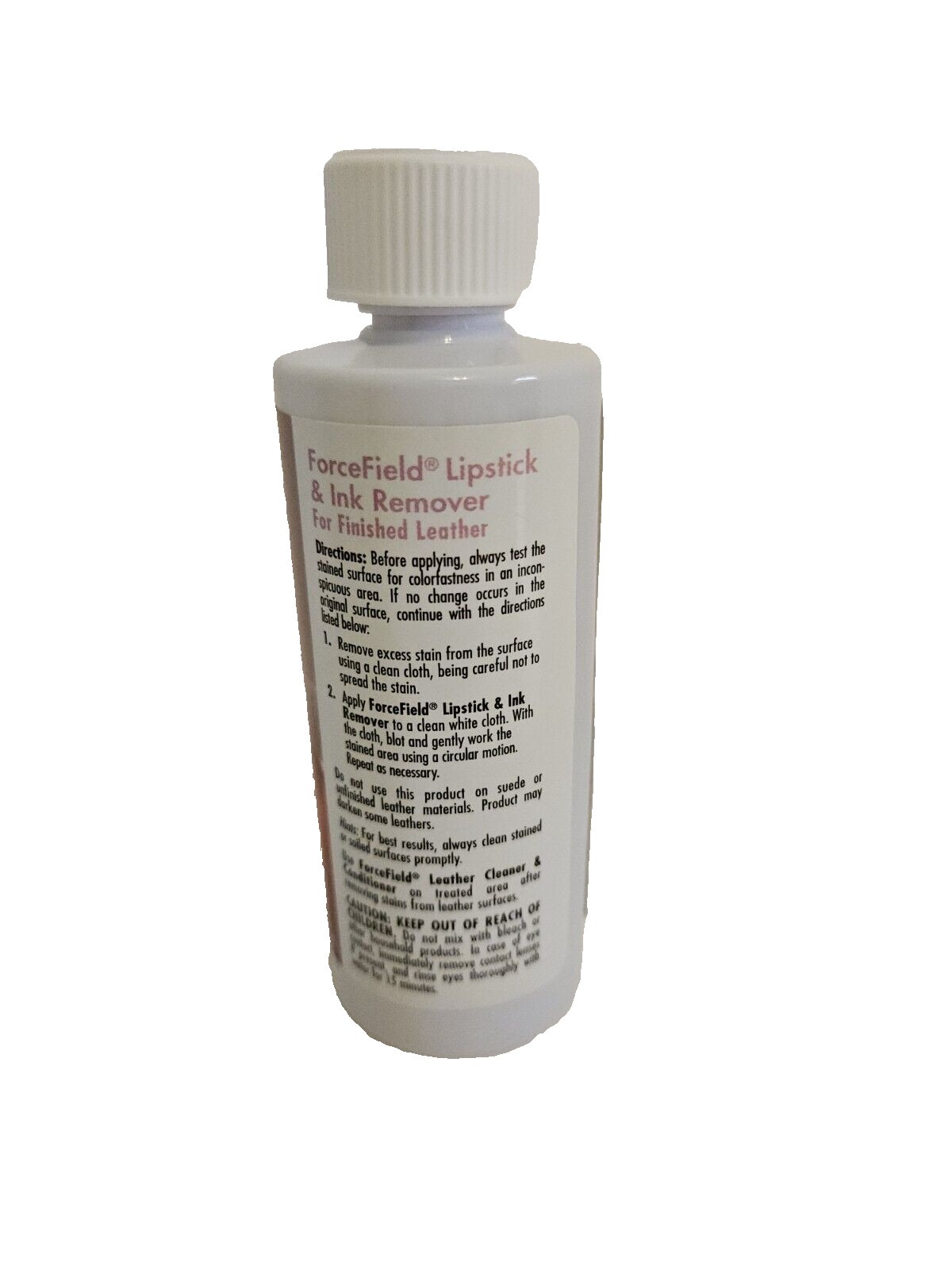 FORCEFIELD Lipstick & Ink REMOVER for Finished Leather Furniture Clothing