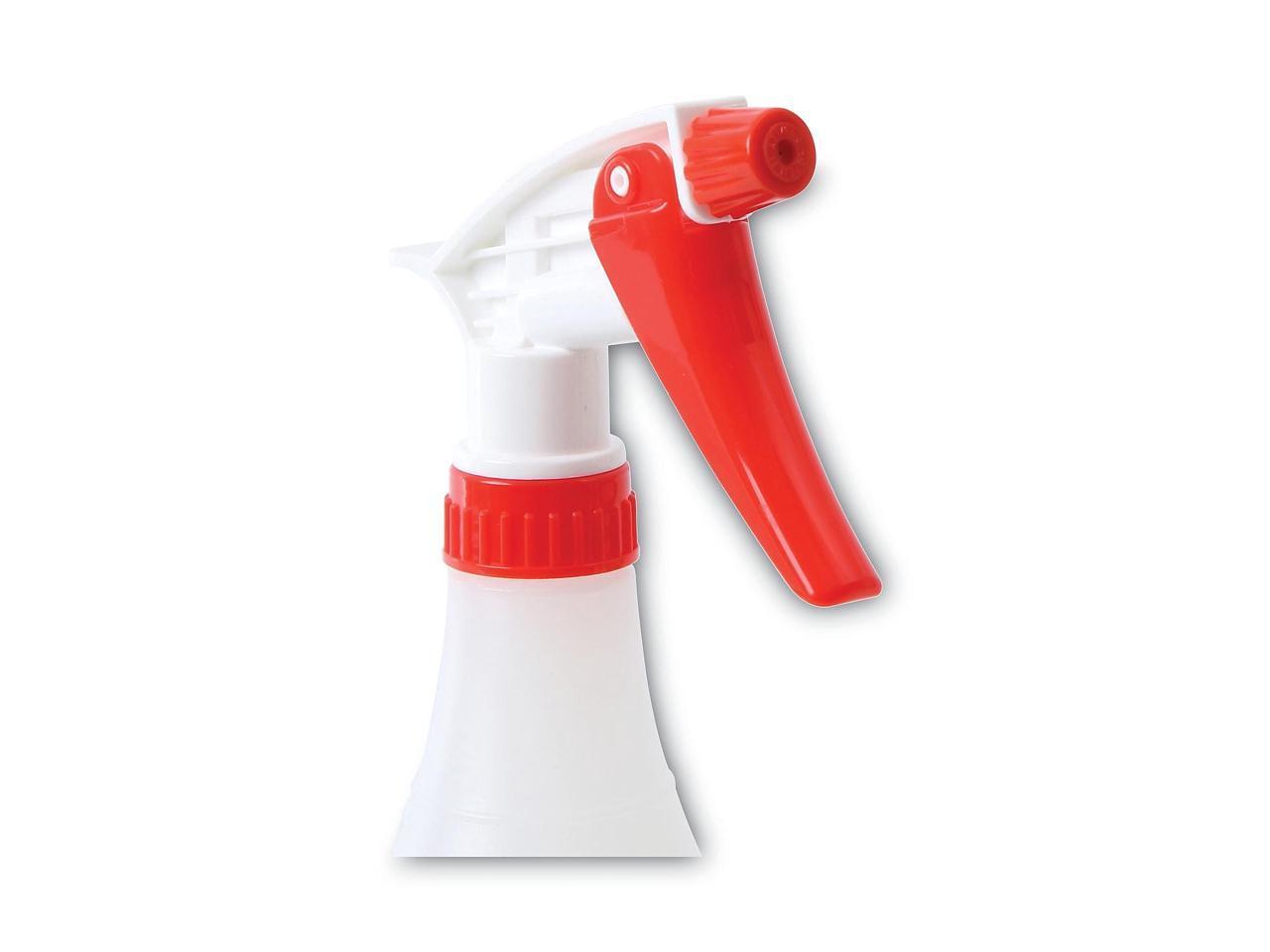 Boardwalk Trigger Spray Bottle 32 oz Clear/Red HDPE 3/Pack 03010
