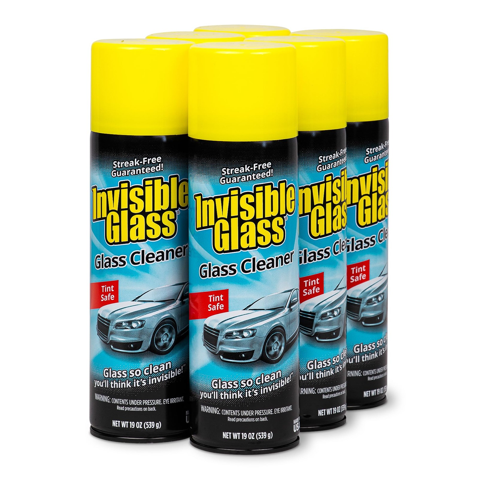 Glass Cleaner Spray 91164-6PK 19 oz Pack of 6 for Car Windshields and Windows